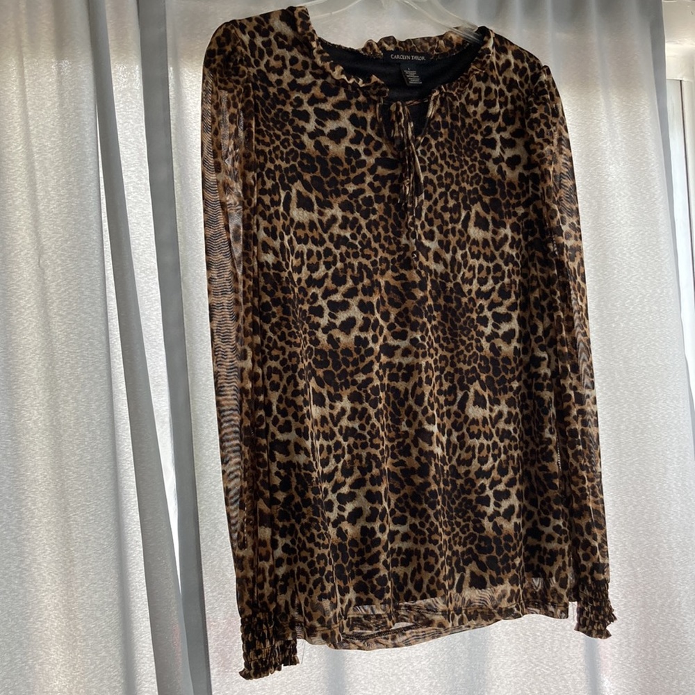 Leopard blouse - Picture 3 of 5